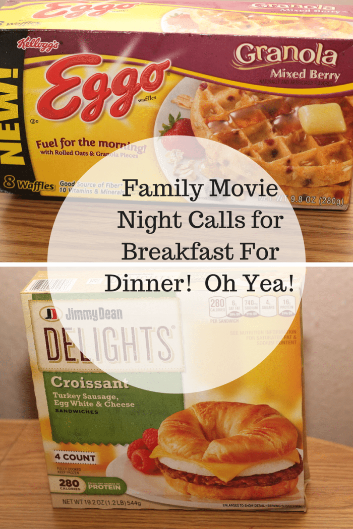 Family Movie Night Calls for Breakfast