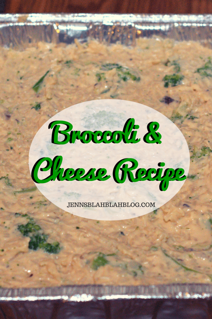 Broccoli & Cheese Recipe
