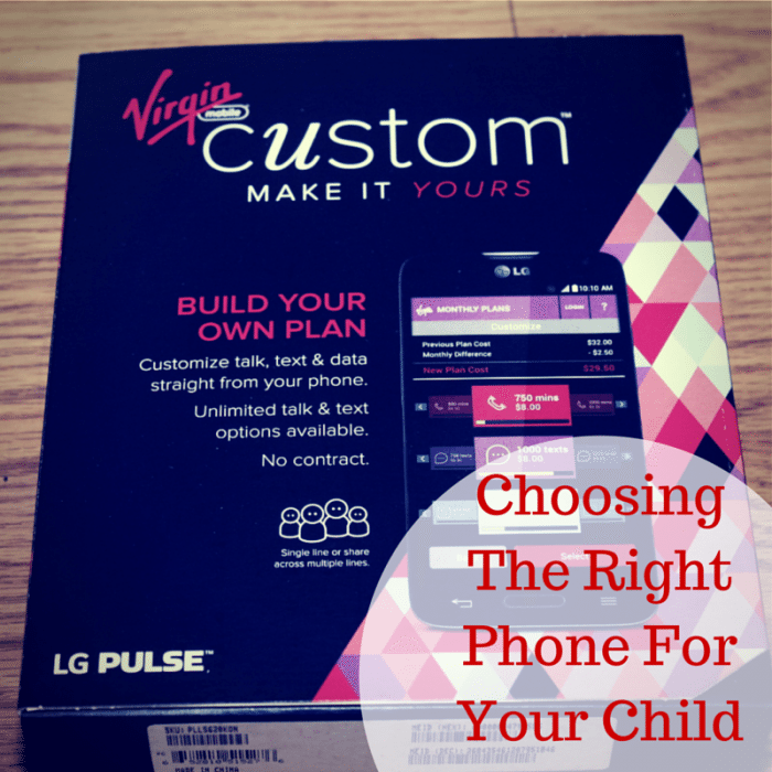 Choosing The Right Phone For Your Child