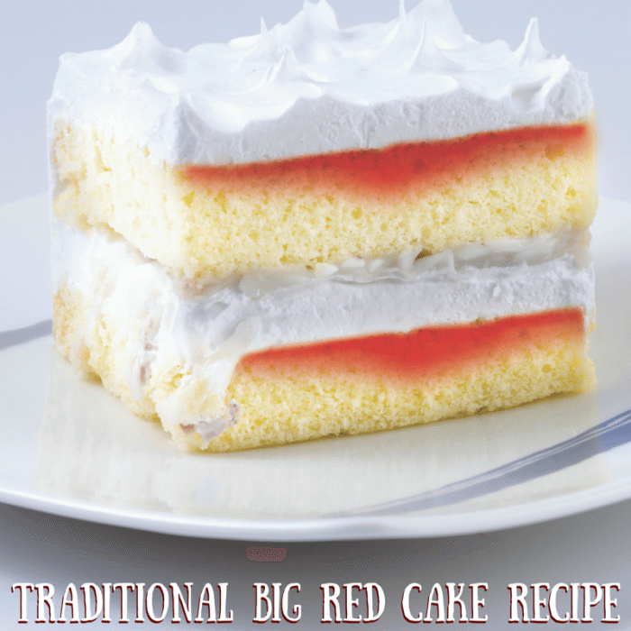 Traditional Big Red Cake Recipe