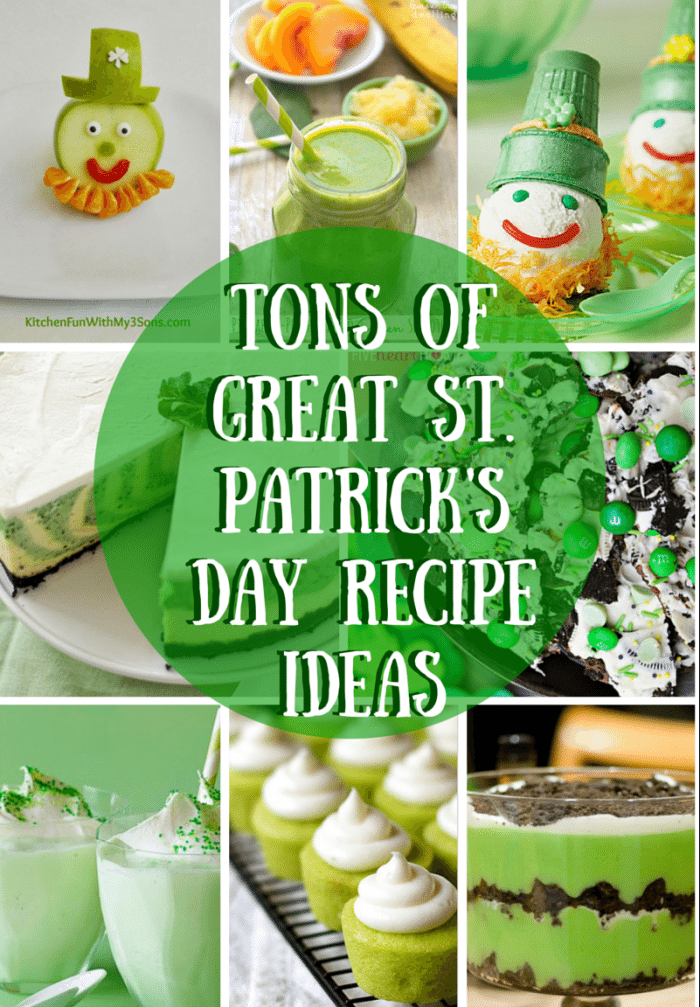 Tons of Great St. Patrick's Day Recipe Ideas
