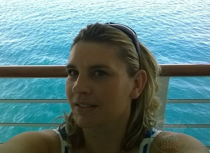 sit on the deck on a cruise