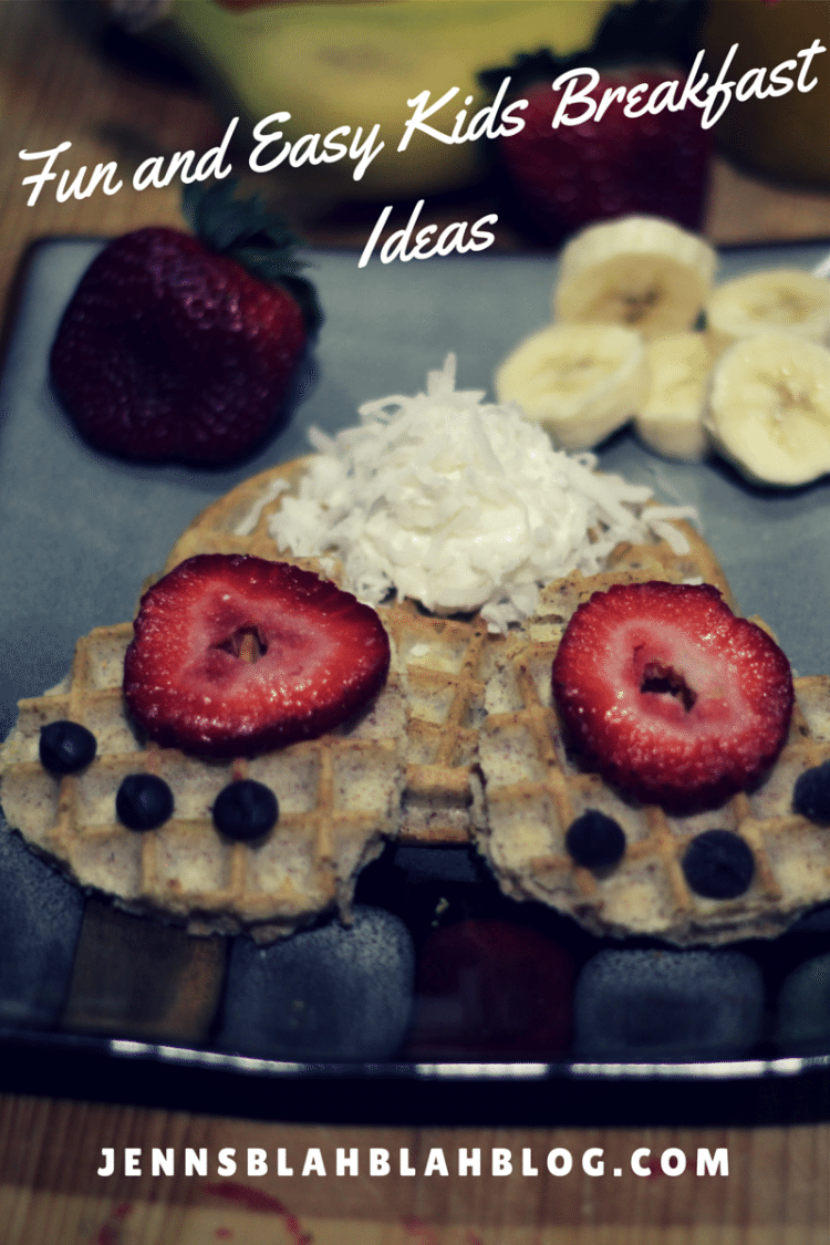 Fun and Easy Kids Breakfast Ideas - Bunny Waffles