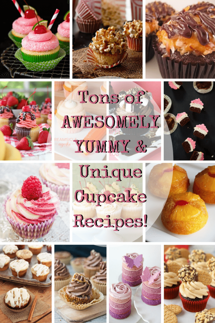 Tons of Awesomely Yummy & Unique Cupcake Recipes