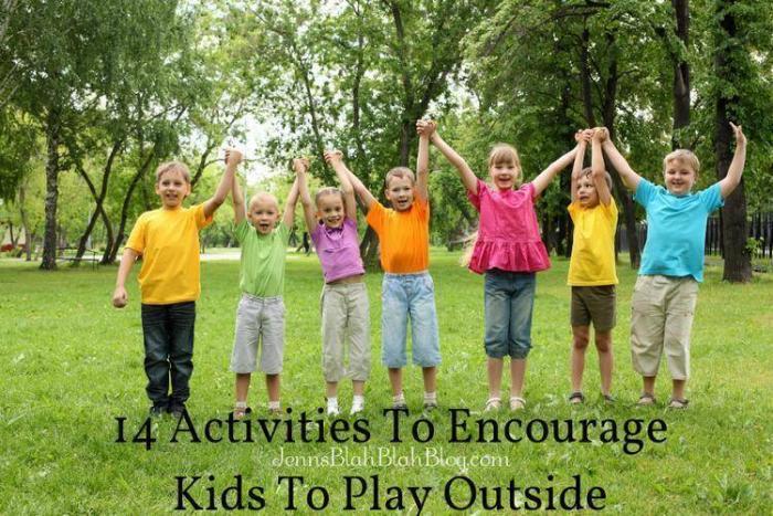 Activities To Encourage Kids To Play Outside