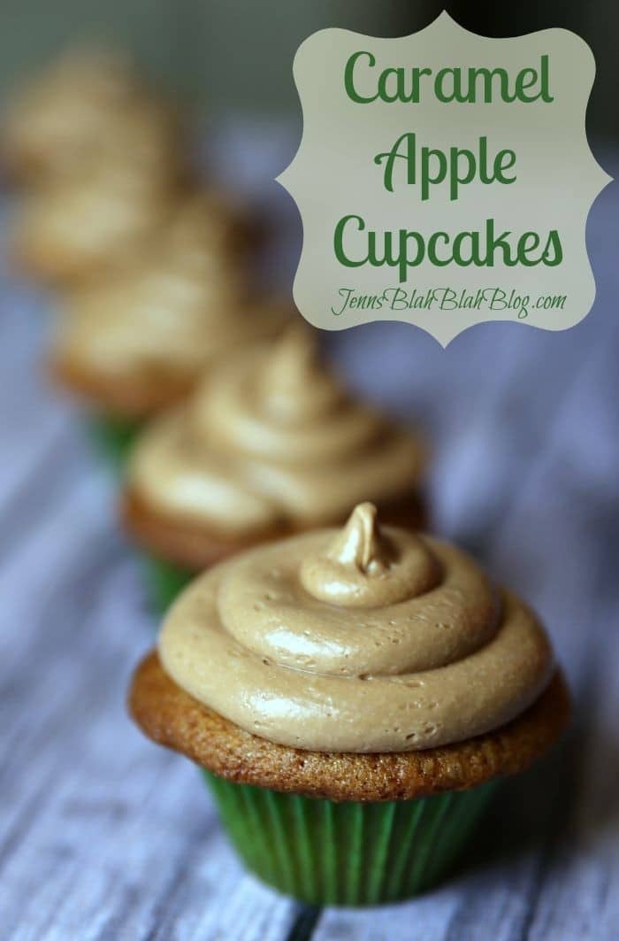 Caramel Apple Cupcakes and Frosting recipes