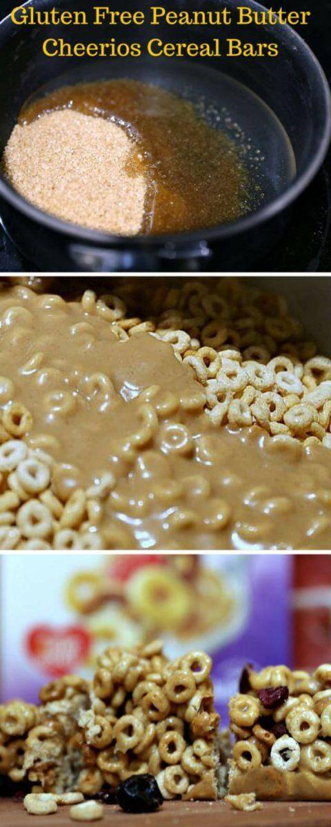 No-Bake Gluten-Free Peanut Butter Cheerios Cereal Bars Recipe