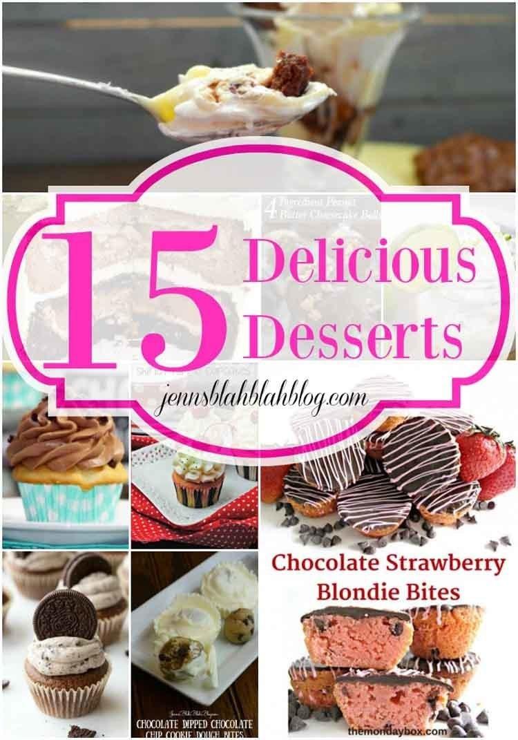15 Delicious Desserts