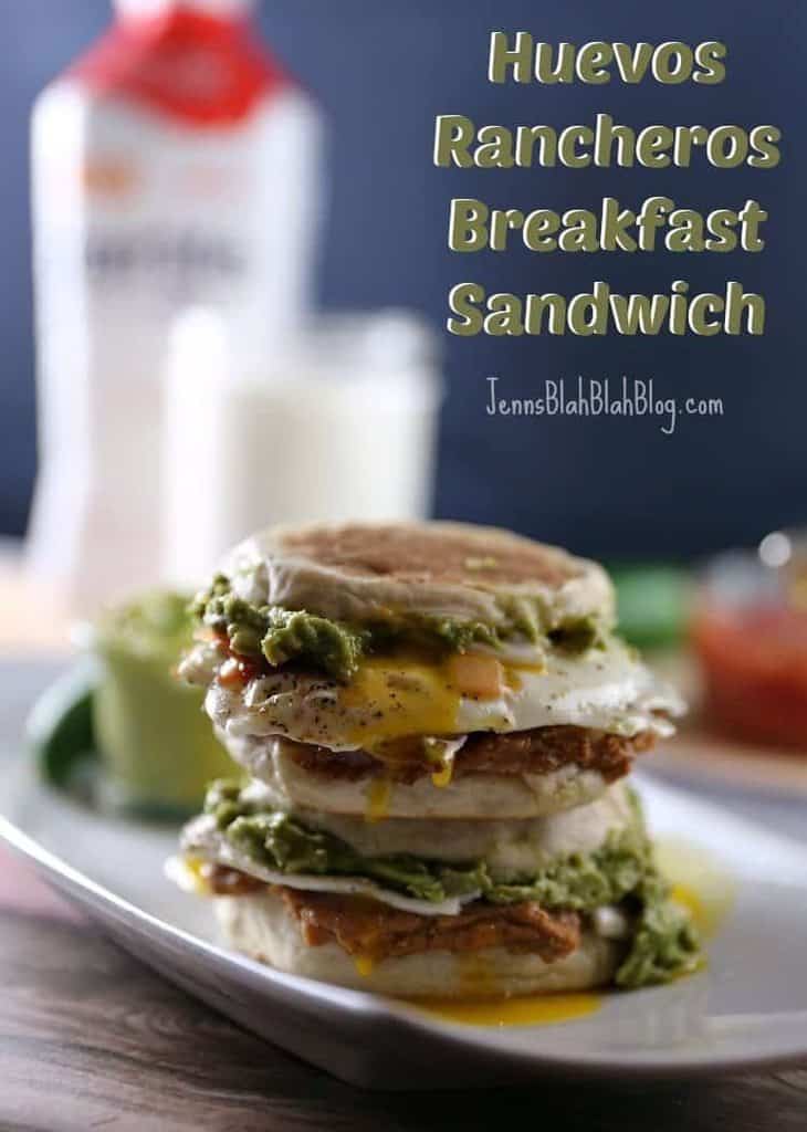 Huevos Rancheros Breakfast Sandwich Recipe