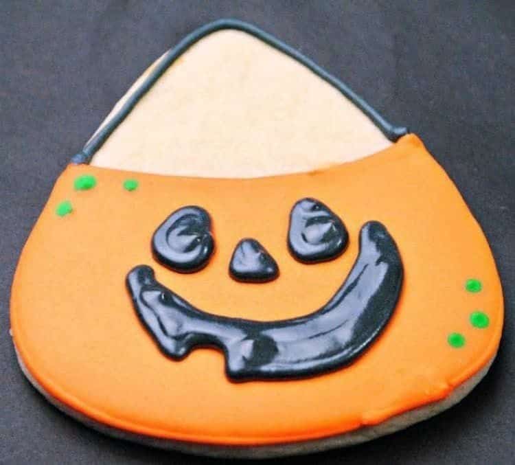 Cute Pumpkin Cookie Bag Cookies 1