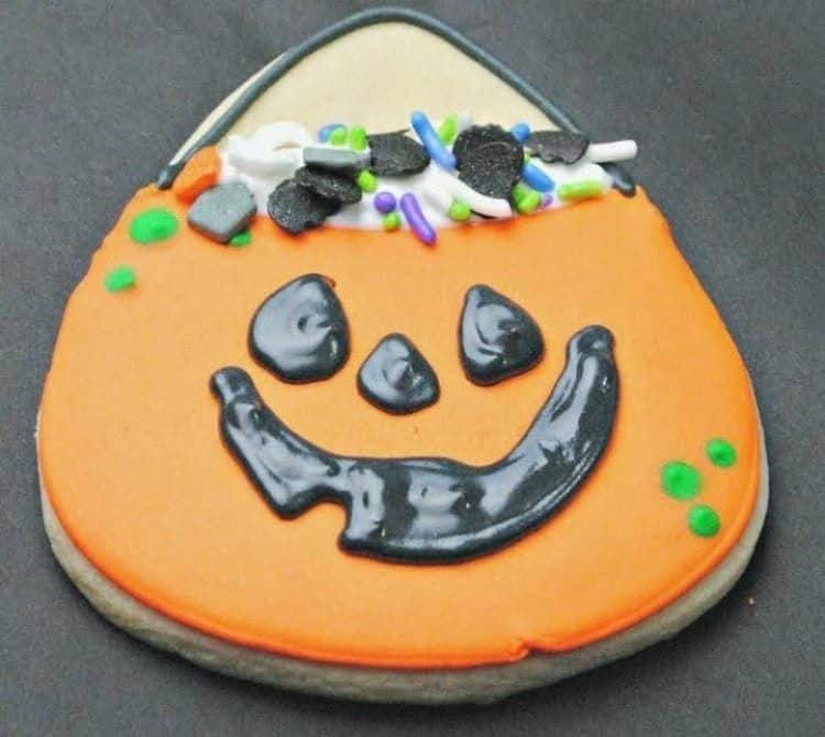 Cute Pumpkin Cookie Bag Cookies 2