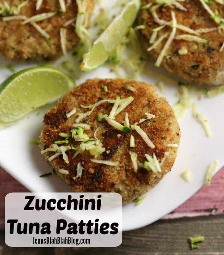 Quick & Easy Zucchini Tuna Patties Recipe