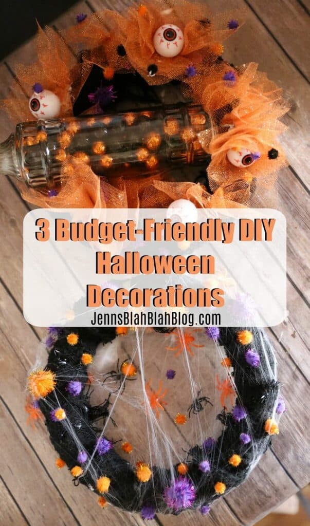 3 budget friendly diy halloween decorations