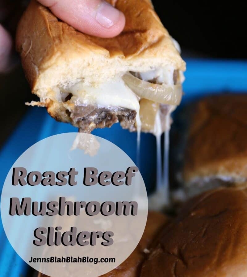 Roast Beef Mushroom Sliders