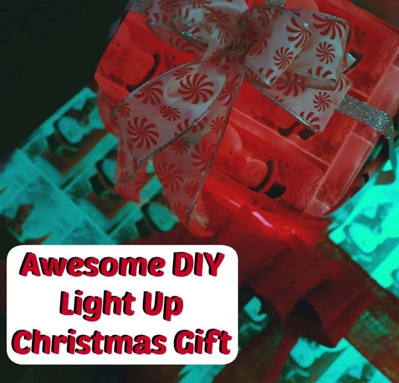 DIY Light Up Christmas Gift Decorations