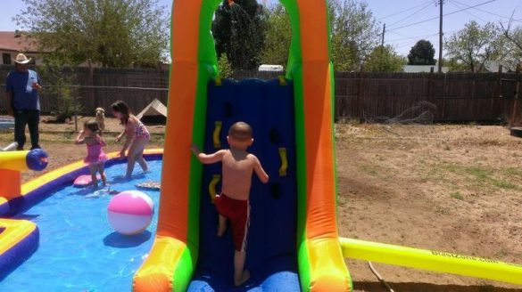 Fun for the Whole Family! HydroRush Inflatable Waterpark Rocks