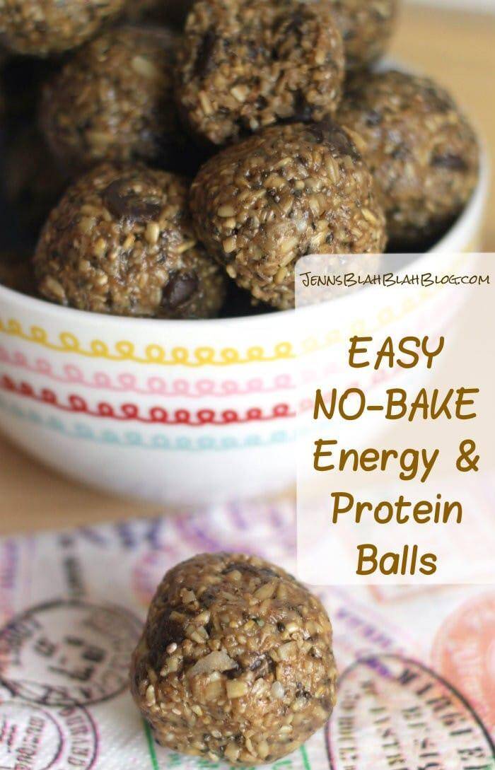 Easy No-Bake Energy and Protein Balls