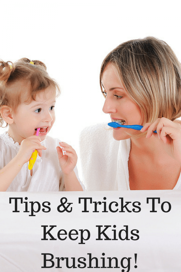 Tips & Tricks To Keep Kids Brushing!