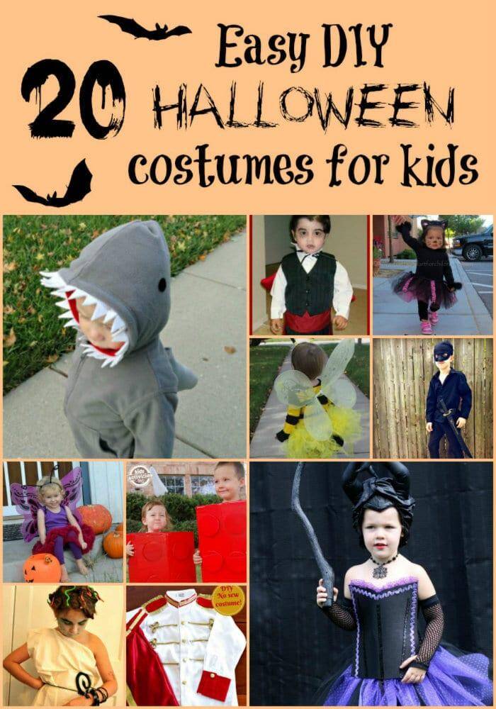 20 Easy DIY Halloween Costume Ideas For Kids | Jenns Blah Blah Blog