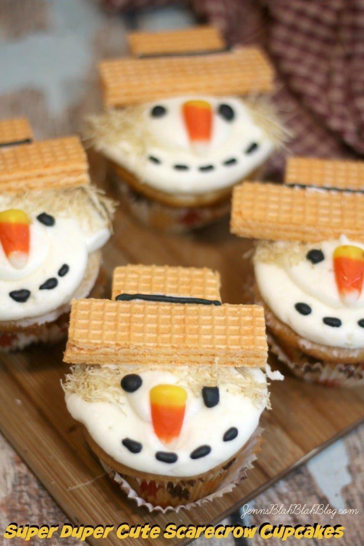 Cute Scarecrow Cupcakes Recipe