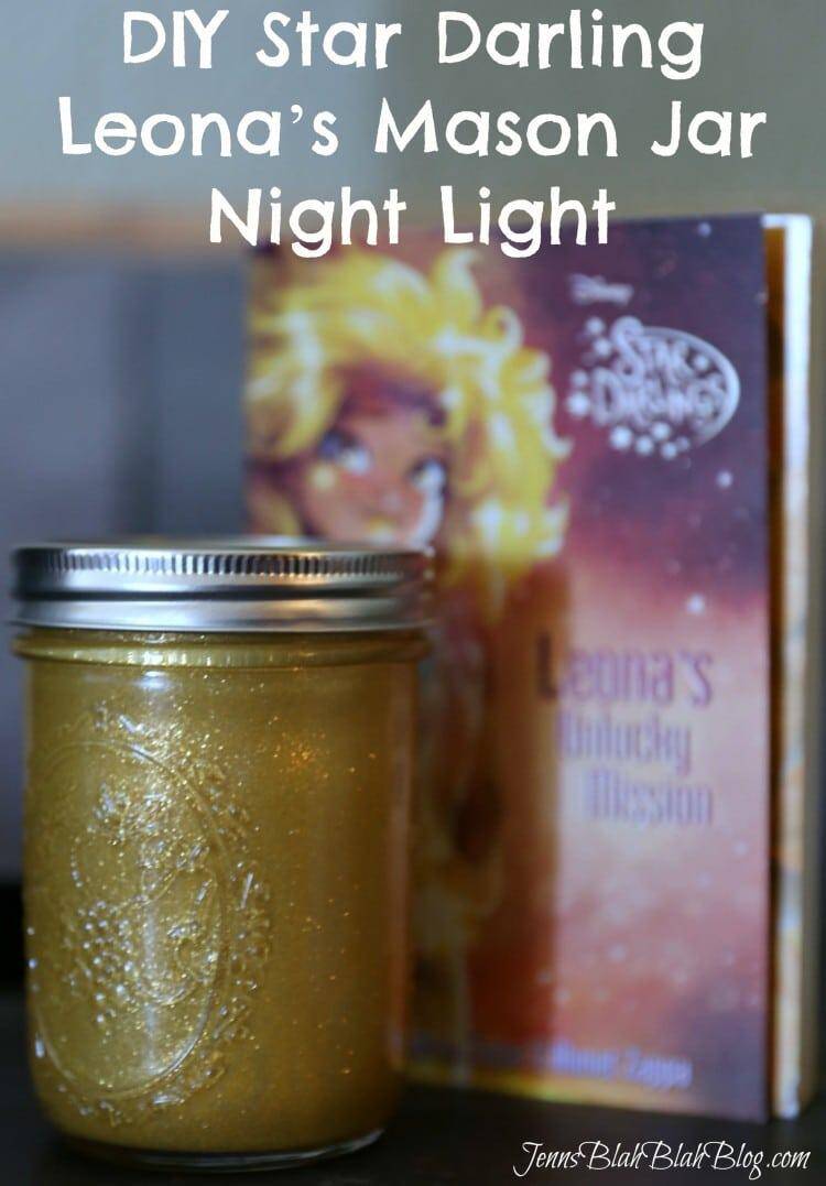 DIY Star Darling Mason Jar Night Lights for Kids