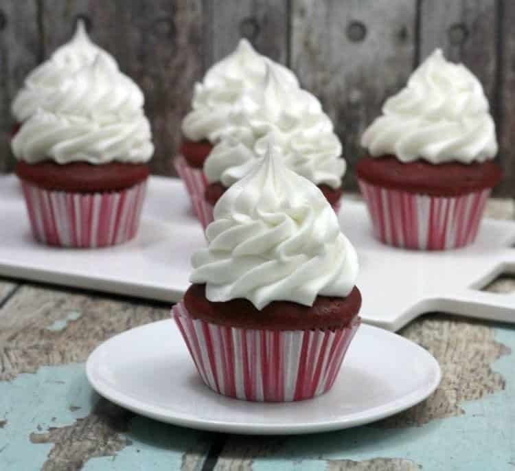 Red velvet cupcakes recipe