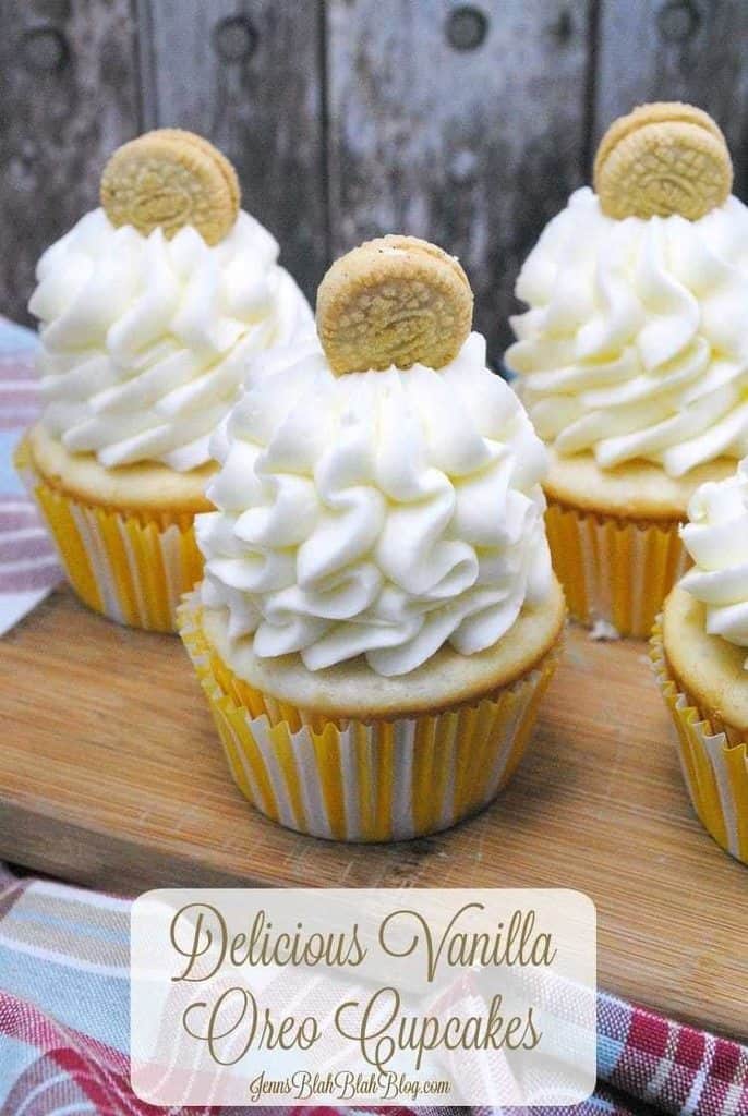 Delicious Vanilla Oreo Cupcakes Recipe