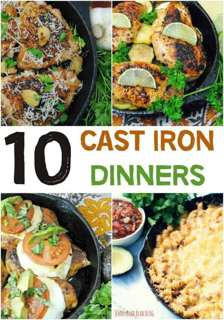 10 Cast Iron Dinners