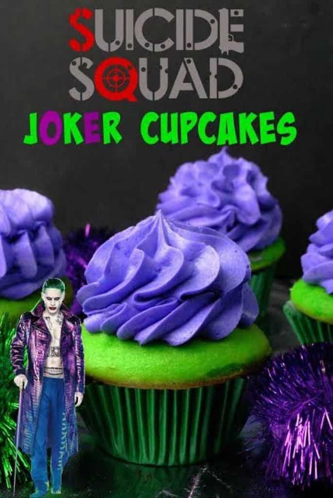 Suicide Squad Joke Cupcakes Recipe