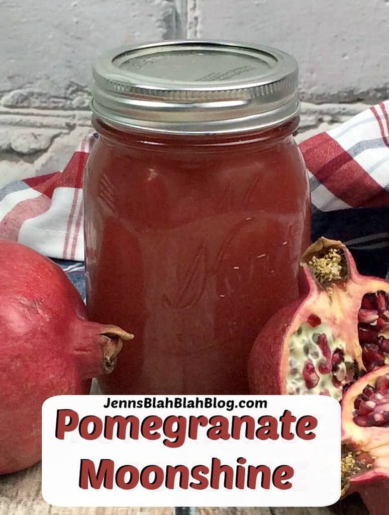 Mason Jar Pomegranate Moonshine Recipe