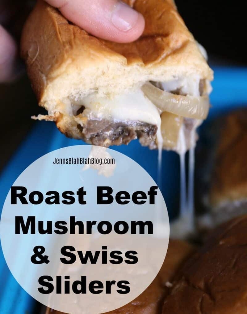 Roast Beef Mushroom & Swiss Sliders