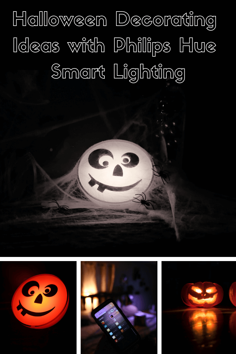 Halloween Decorating Ideas with Philips Hue Smart Lighting