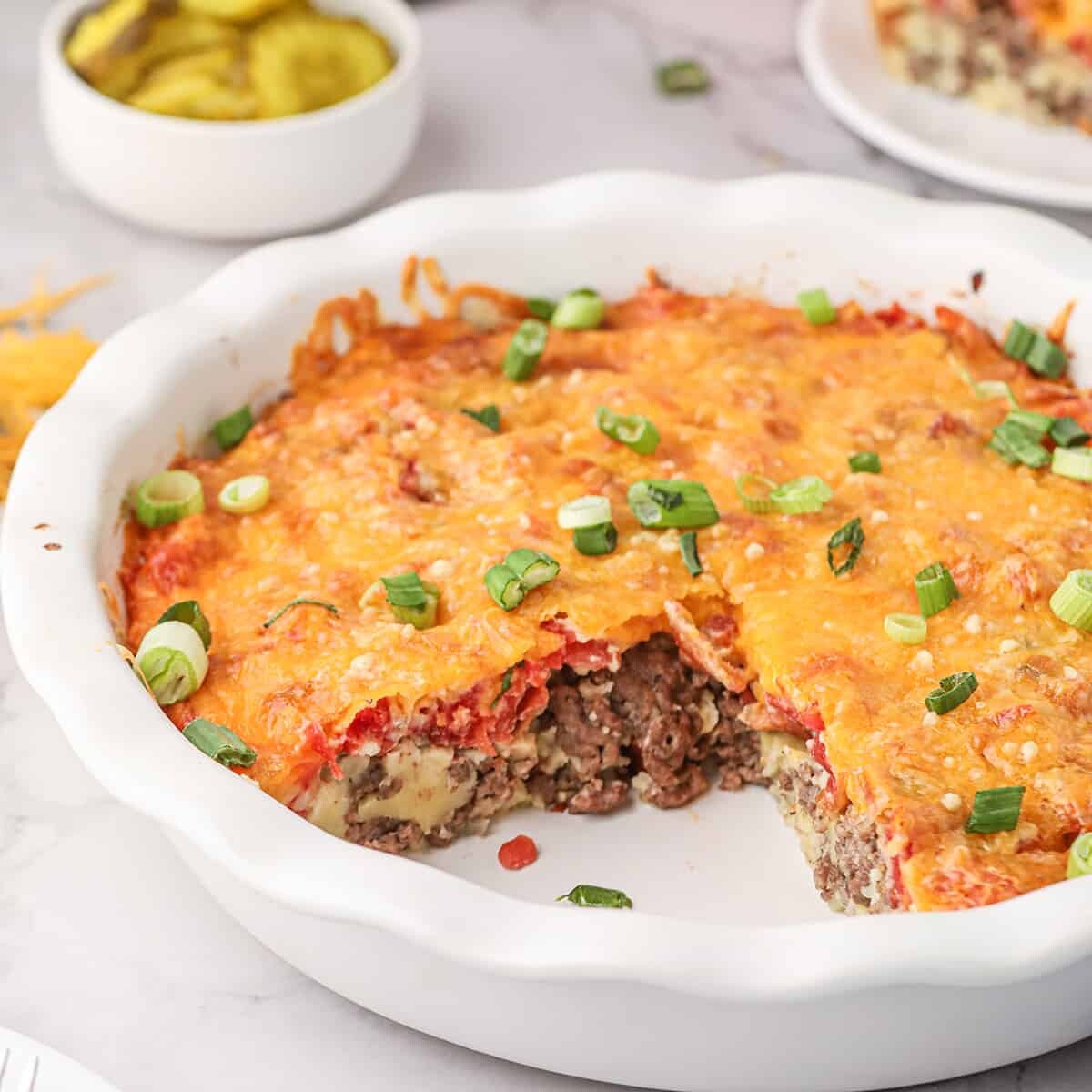 Easy Cheeseburger Pie