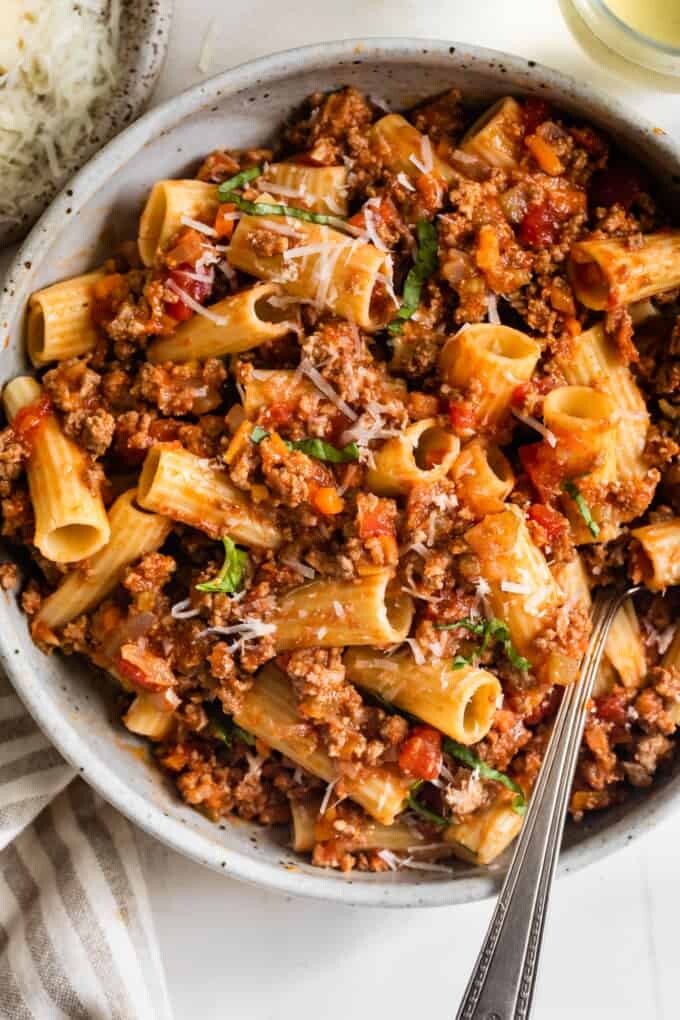 Healthy Instant Pot Bolognese