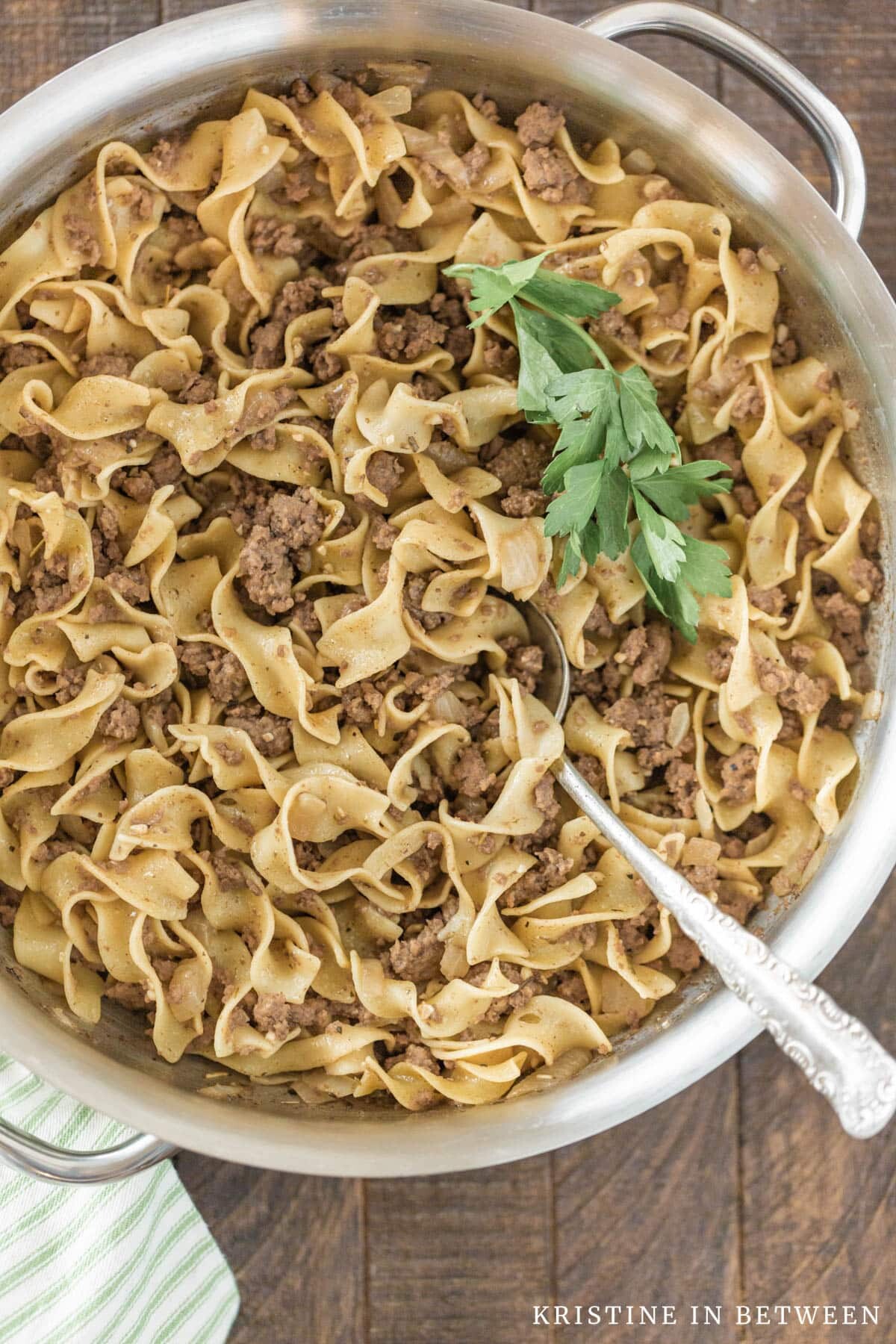 Old-Fashioned Beef and Noodles